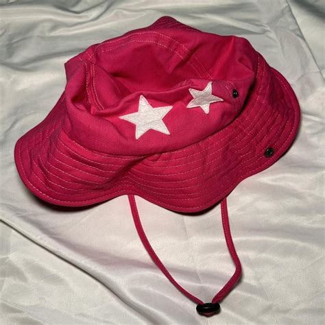 Brand New Pink Bucket Hat Pink Buckethat Depop