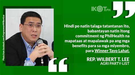 PHILHEALTH TO EXPAND BENEFIT PACKAGES LEE IKOT PH