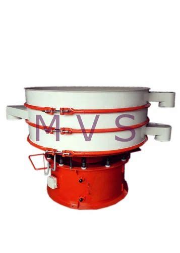 1 HP Circular Ms Vibrating Screen For Industrial Capacity Depends