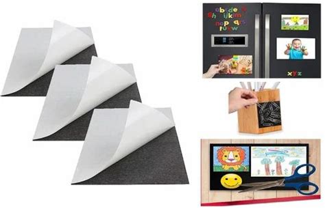 Self Adhesive Flexible Magnetic Sheet 12x12 1mm Thick At Rs 199piece Fridge Magnet In