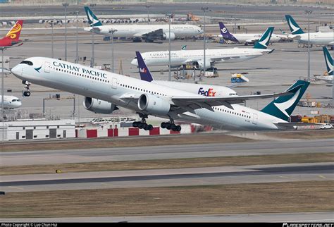 B LXD Cathay Pacific Airbus A350 1041 Photo By Luo Chun Hui ID