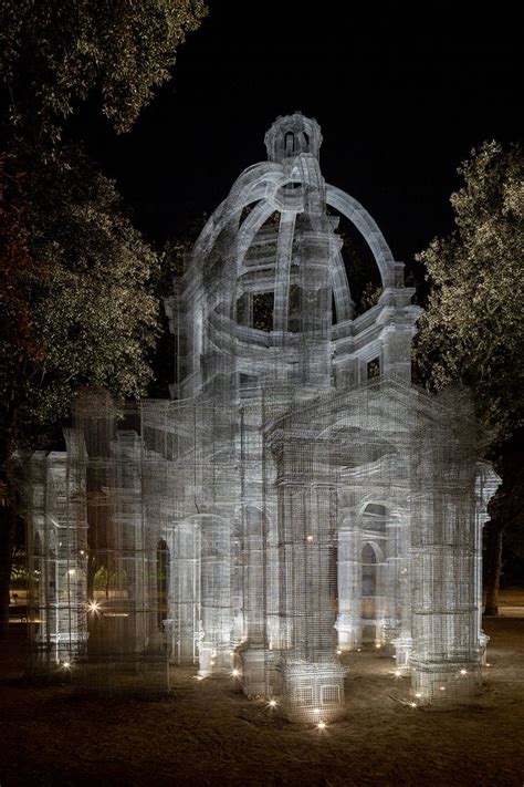 Gallery Of Etherea Edoardo Tresoldis Wire Mesh Installation For