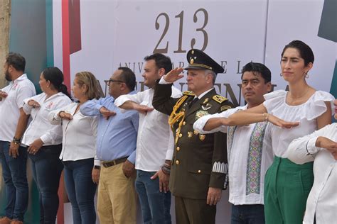 Realizan Desfile Conmemorativo Al 213 Aniversario De La Independencia