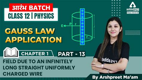 Electric Charges And Field Class 12 Chapter 1 Class 12th Physics Gauss Law Application