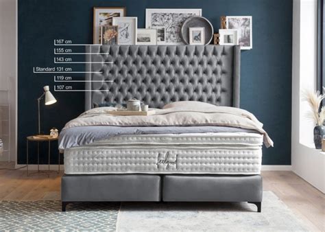 Boxspringbett Florida In Velours BettCo