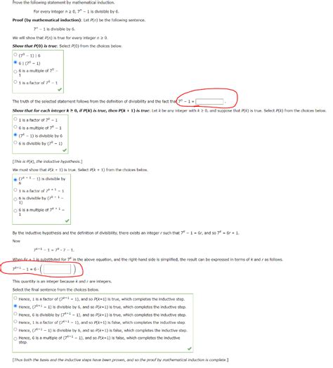 Solved Prove The Following Statement By Mathematical