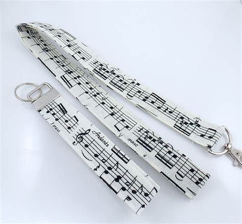 Music Lanyard Teacher Lanyard Back To School Teacher T Etsy