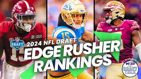 Top Edge Rushers In The 2024 Nfl Draft Including Dallas Turner Jared