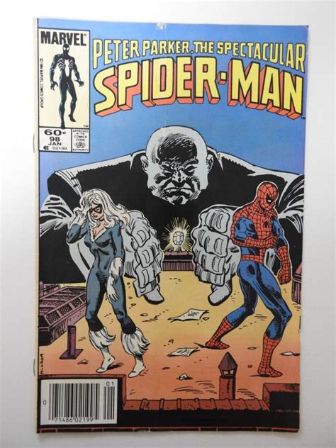 The Spectacular Spider Man Vg Condition Tape Pull Fc Comic