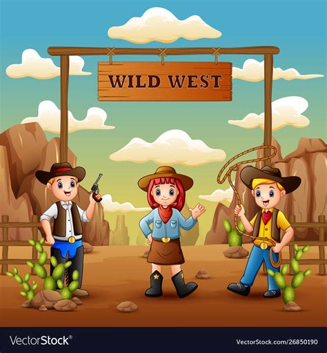 Western Cartoon Clipart