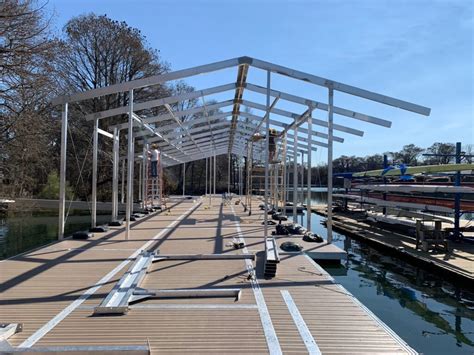 Floating Aluminum Rowing Docks And Accessories With Timberstrong