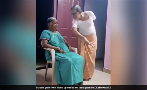 Dance Video Viral Wholesome Video Of Elderly Man Dancing For His Wife