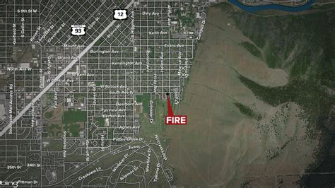 Crews Battle Monday Structure Fire In Missoula