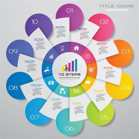 6个步周期图infographics元素 向量例证 插画 包括有 想法 图表 手册 商业 营销 130351638