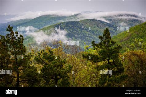 Talimena Scenic Drive Stock Photo Alamy