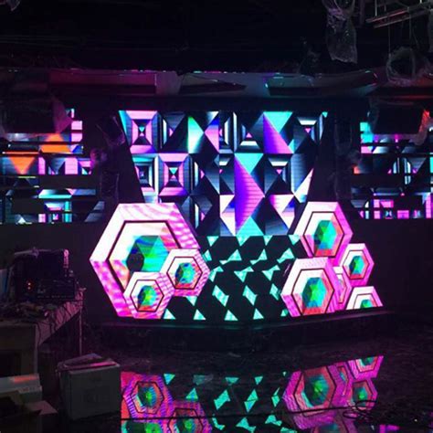 Custom Dj Booth Brings Exclusive And Stunning Visual Experiences LED