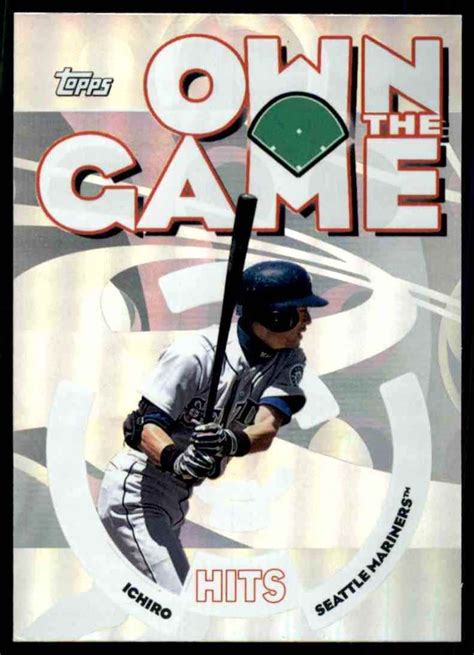 Ichiro Suzuki 2006 Topps Own The Game Series Mint Card OG8 Minted