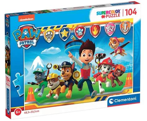 Clementoni Paw Patrol Supercolor Puzzle Teile Heinemann Gro Handel