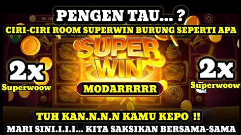 Ciri Ciri Info Room Bagus Duofu Duocai Hari Ini Jp X Superwin Burung