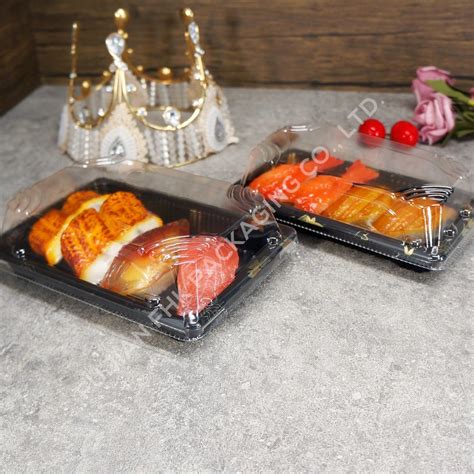 Gold Maple Printing Wholesale Western Meal Plate Plastic Sushi Dessert