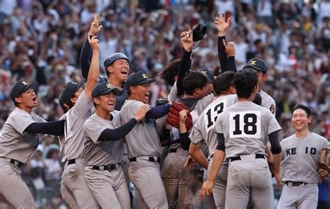 慶応ー仙台育英（決勝）全国高校野球2023 夏の甲子園 写真特集4780 毎日新聞