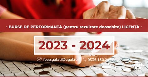 Burse Performanta Pentru Rezultate Deosebite Licenta 2023 2024