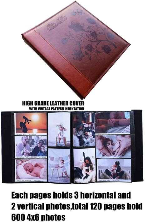 Totocan X Photo Album Pockets Extra Large Capacity Picture Album