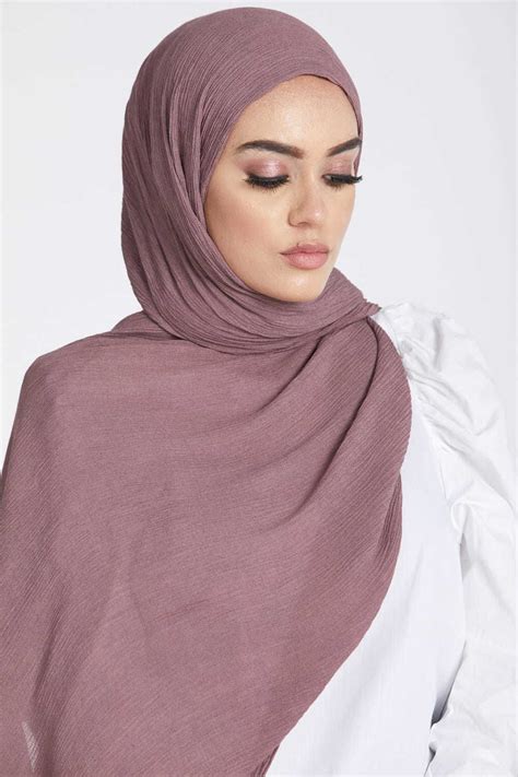 Buy Hijabs In Chiffon Viscose Velvet Look Polyester And More Hijab