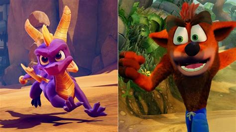 TECNOLOGIA TABLETS Y MOVILES Spyro Y Crash Bandicoot Son Solo El