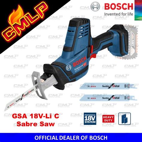 Bosch GSA 18V Li C Sabre Saw Bosch 18V System Original MC ARC