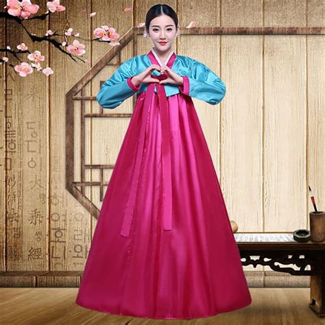 Pakaian Tradisional Korea Korean Hanbok Nasional Pakaian