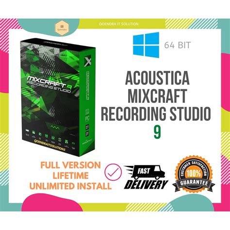 Acoustica Mixcraft Recording Studio Lifetime Full Version