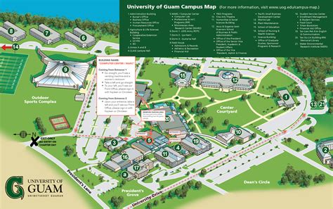 UOG Campus Map