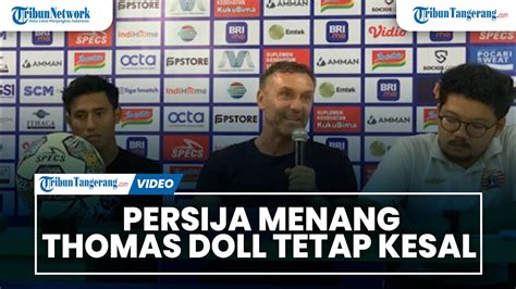 Persija Jakarta Berhasil Tundukan Barito Putera Thomas Doll Tetap