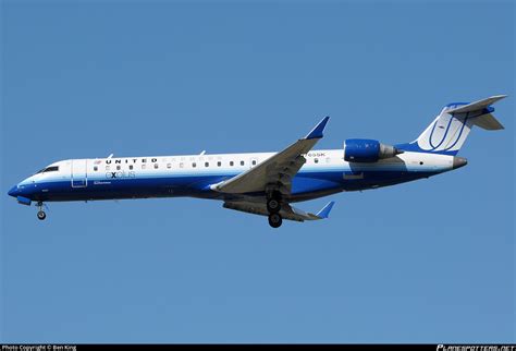 N765sk United Express Bombardier Crj 700 Cl 600 2c10 Photo By Ben