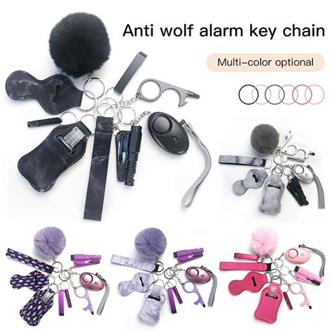 Self Defense Keychain Set For Women And Kids Safety Keychain