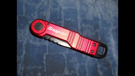 Snap On 5230 Pocket Knife Review Youtube