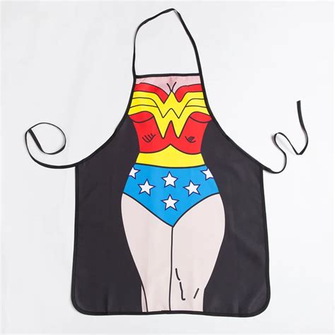 Buy Funny Aprons Novelty Super Woman Cooking Apron For Fancy Dress For T