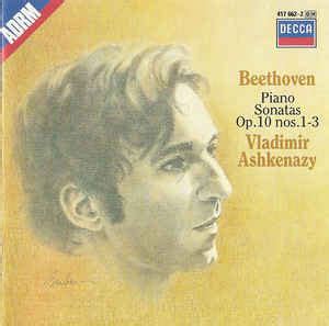 Beethoven Vladimir Ashkenazy Piano Sonatas Op Nos Cd