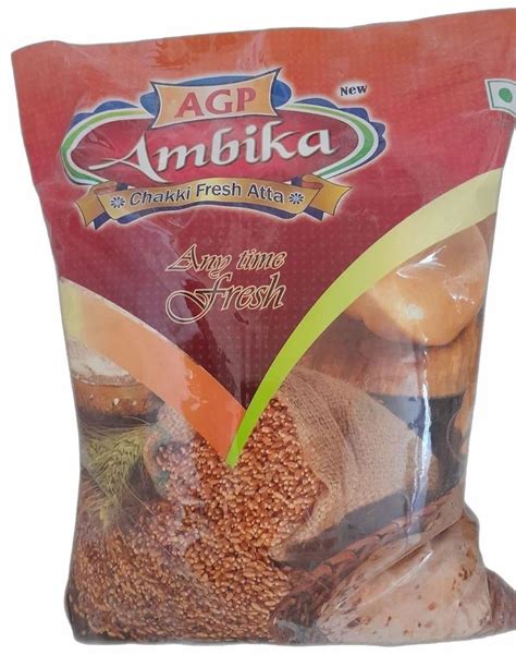 Ambika Indian 5kg Wheat Flour Packaging Type Packet 60 Days At Rs