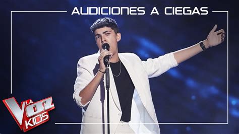 Álvaro Tadeo canta The way you look tonight Audiciones a ciegas