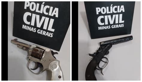 Pol Cia Civil Apreende Duas Armas De Fogo Em Caratinga Vales De Minas