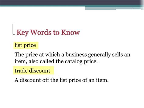 Ppt Trade Discounts Powerpoint Presentation Free Download Id2632276