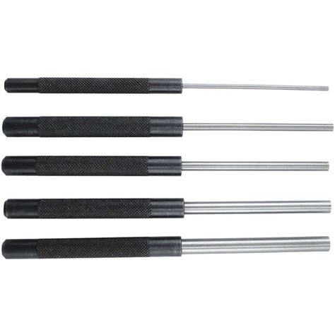 General Spc76 Drive Pin Set 8 Inch Length Steel 5 Pieces 39ep71