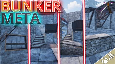 New Bunker Base Meta Update Base Design 2021 ☢️ Rust Console 🎮 Solo Duo Trio News Youtube