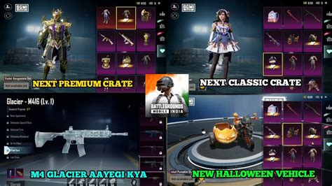 Bgmi Next Classic Crate Next Premium Crate M4 Glacier In Classic