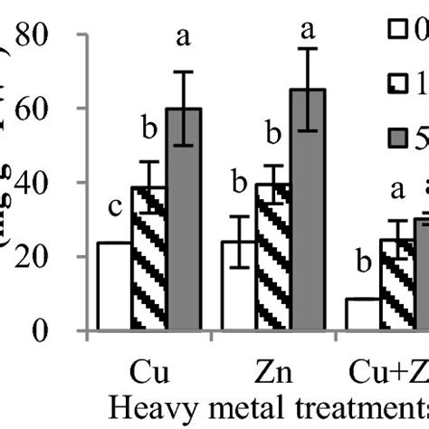 Effects Of Different Concentrations Of Biochar On Chlorophyll A