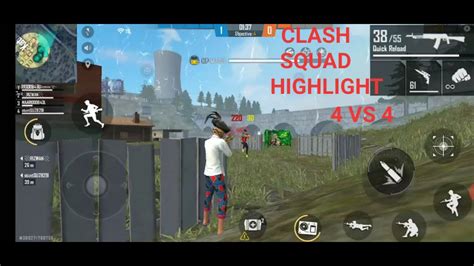 4 Vs 4 Clash Squad Highlight Garena Free Fire YouTube