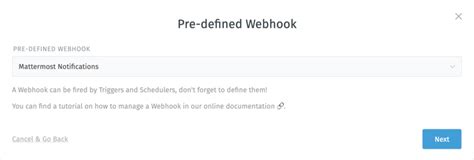 Adding Webhooks Zammad Documentation