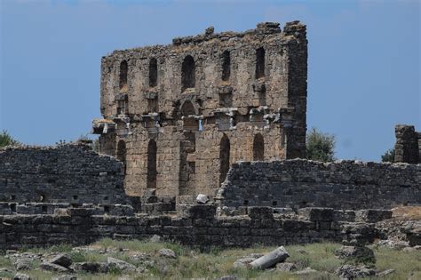 Aspendos, ancient times, ruin, facade, history - free image from ...